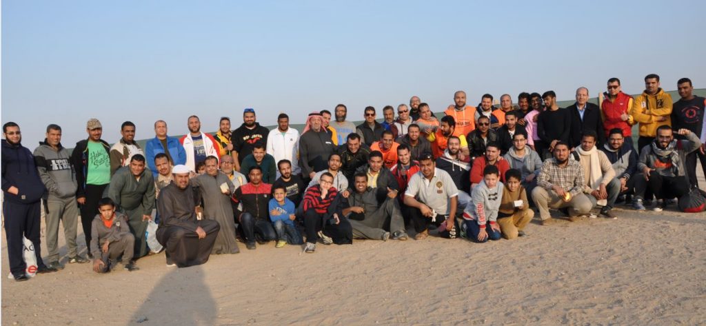 جمعية النجاة الخيرية رفهت عن موظفيها برحلة إلى مخيمات العبدلي