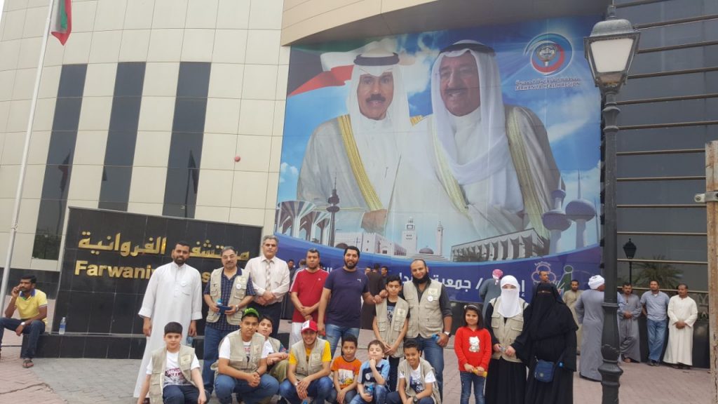 فريق صحبة خير التطوعي في زيارة ميدانية إلى مستشفى الفروانية